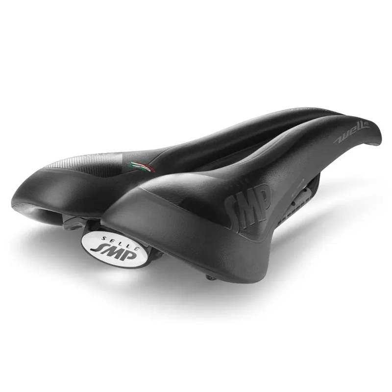 Pakollinen (Must-Have) Satula SMP WELL M1 GEL VTTAE Leveys 163mm Hiilikuituschienen Musta