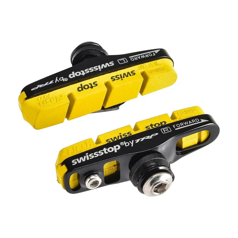 Suoraan Valmistajalta Kit 2 SWISS STOP FLASH PRO Alumiini jarrupalan pidikkeet
