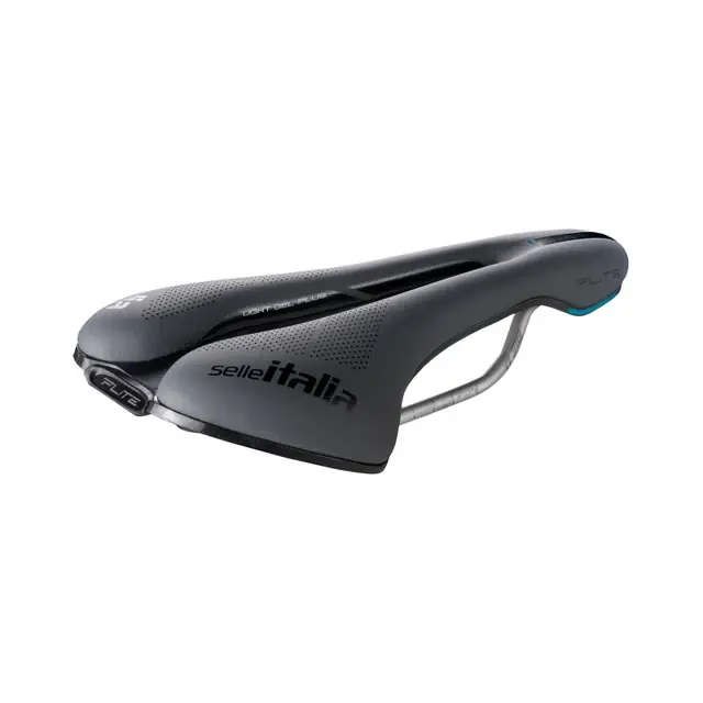 Alennettu Satula SELLE ITALIA FLITE BOOST GRAVEL SUPERFLOW S Ti316-teline Musta/Harmaa