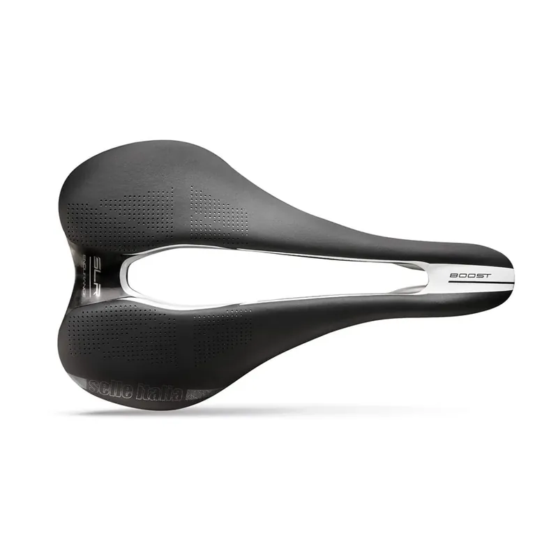 Rajoitettu Tarjous SELLE ITALIA SLR BOOST ENDURANCE SUPERFLOW S -satula Ti316-kiskoilla Musta