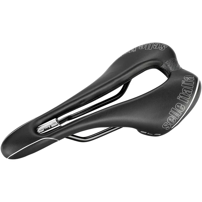 Satula SELLE ITALIA SLR TM SUPERFLOW L Mangaanikiiskot Musta Vain Tänään