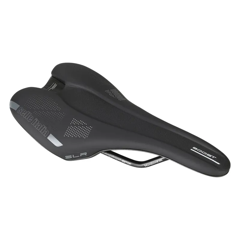 Asiakkaiden Suosikki Satula SELLE ITALIA SLR BOOST S Mangaanikiiskot Musta