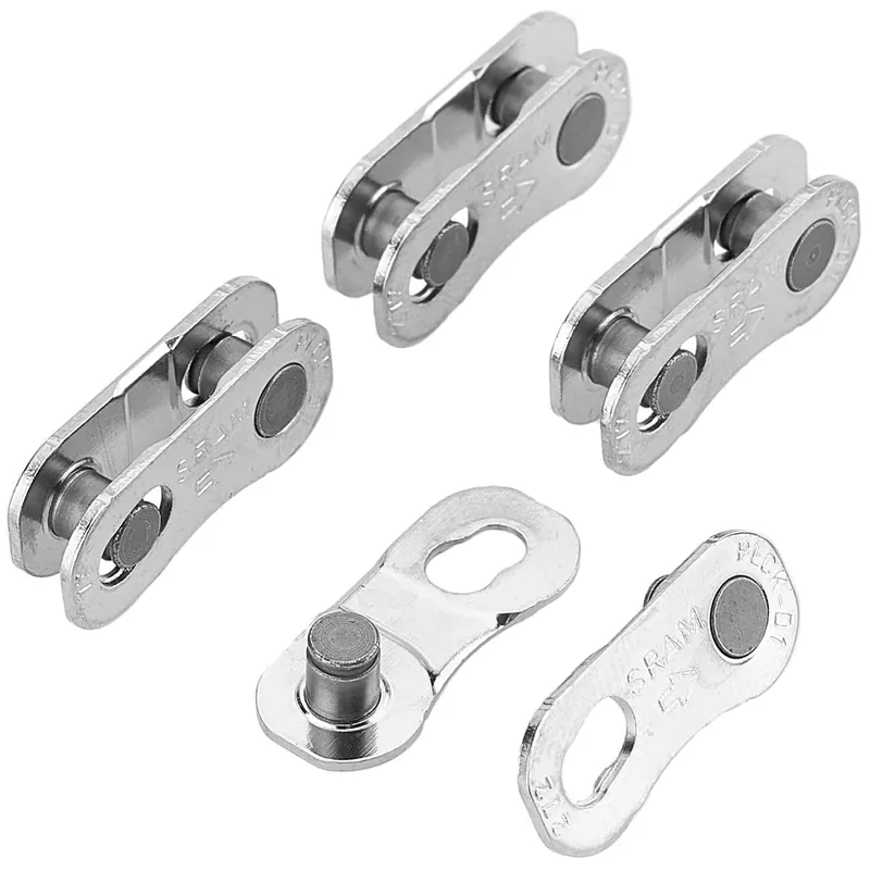Vain Rajoitetun Ajan Pikaliittimet 12V SRAM POWERLOCK AXS FLATTOP (x4) Hopea