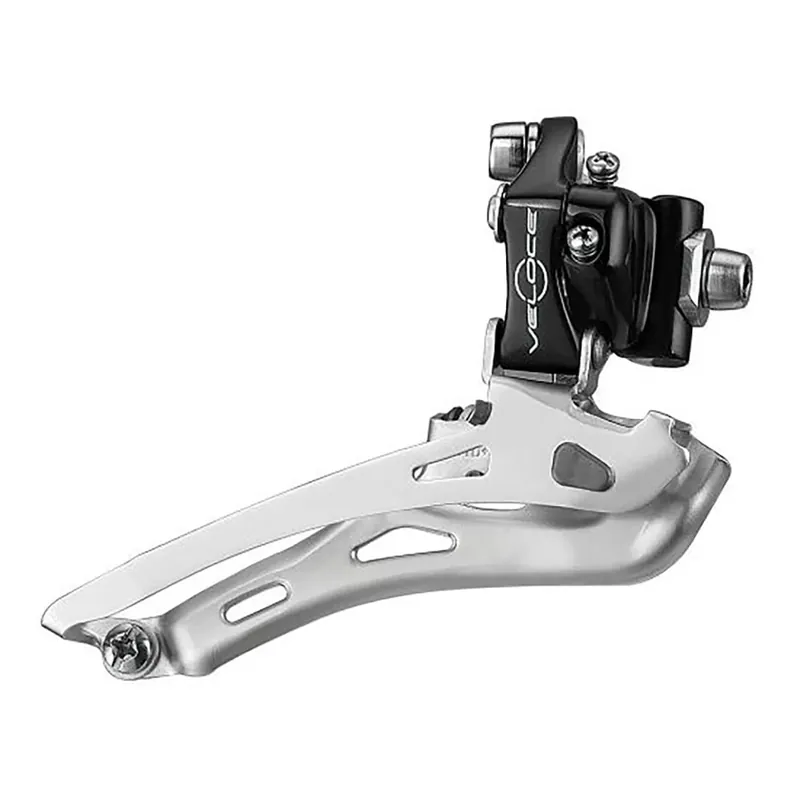 Alennus CAMPAGNOLO VELOCE 2x10V juotettava musta etuvaihteen siirtäjä