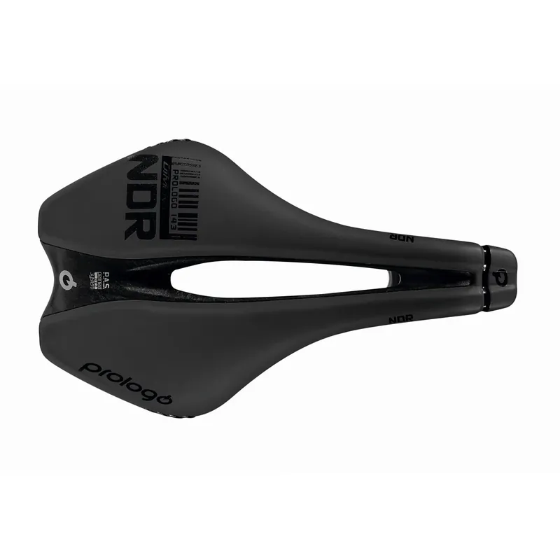 PROLOGO DIMENSION NDR 143 mm Rails TiroX -satula Musta Viikonlopputarjous