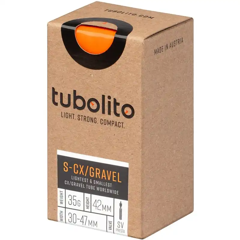 Päivän Tarjous TUBOLITO S-TUBO CX/gravel 700x 30/47 Presta -sisärengas Oranssi