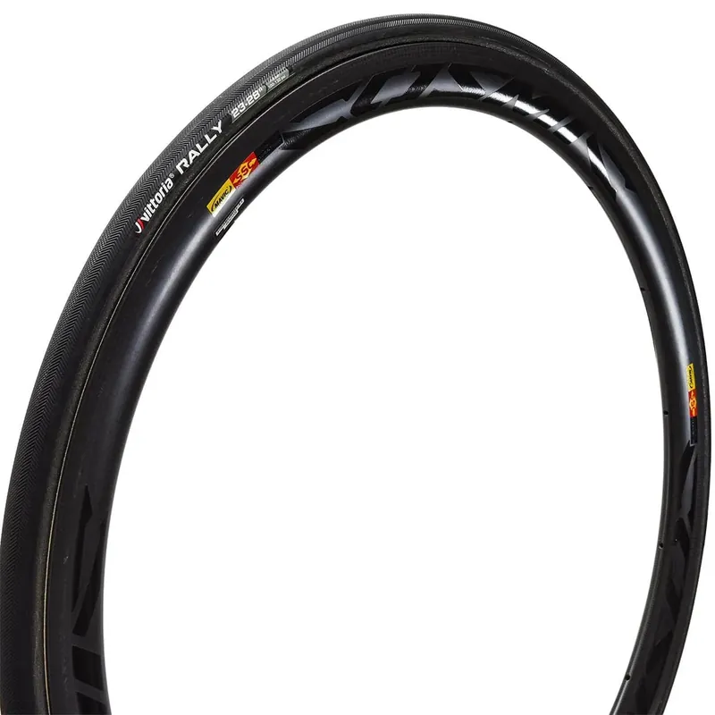 Tubulaarirengas VITTORIA RALLY 700x23c Musta Paras Hinta