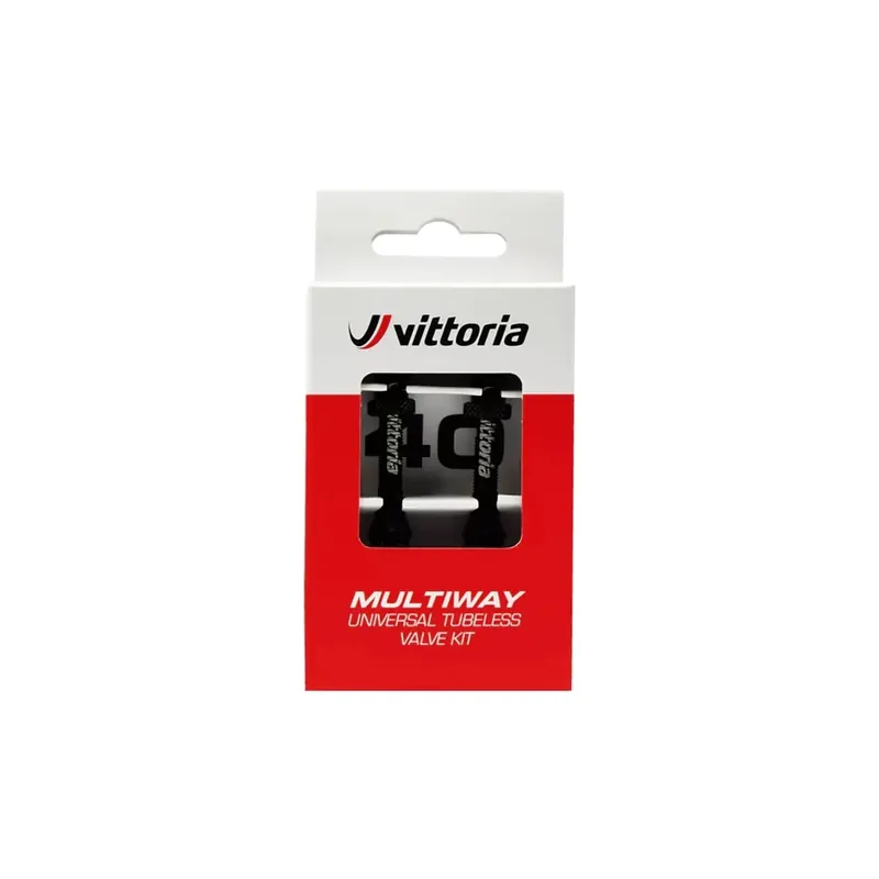 Poisto VITTORIA MULTIWAY Tubeless-venttiilit Musta Presta (x2)