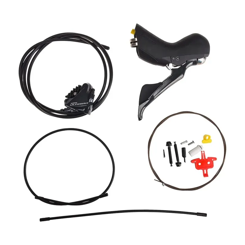 Ilmainen Palautus SHIMANO ULTEGRA R8020 11V Flat Mount -oikea vipu ja takajarrusatula ilman levyä