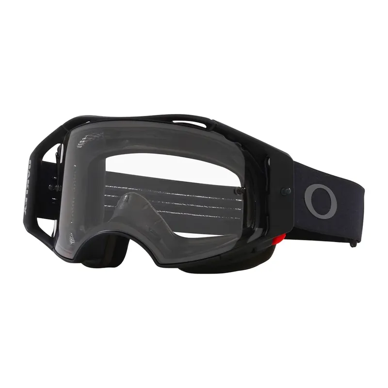 Pakollinen (Must-Have) Maski OAKLEY AIRBRAKE MTB Black Gunmetal Läpinäkyvä linssi OO7107-21