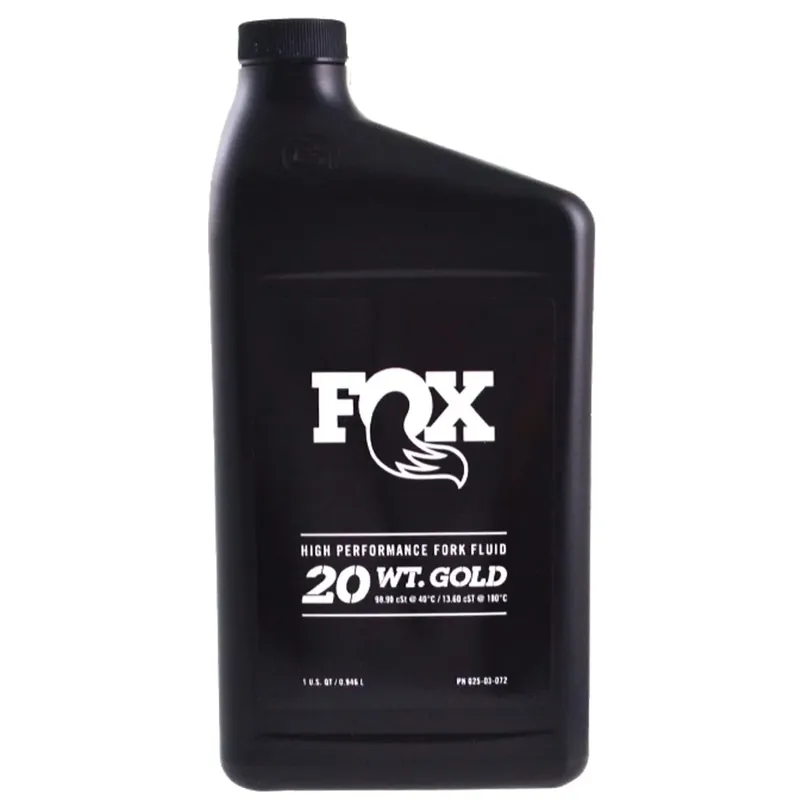 FOX RACING SHOX GOLD 20 WT -jousitusöljy (946 ml) Alennettu Hinta