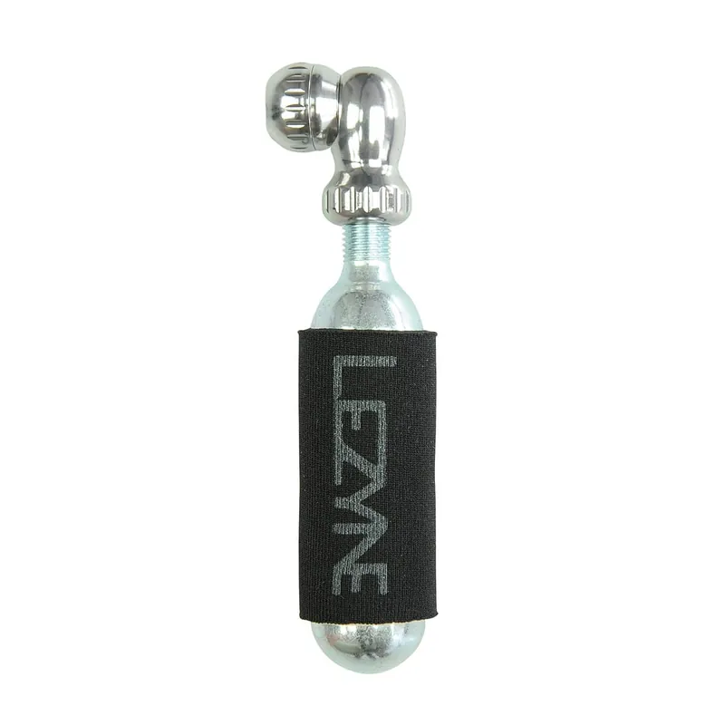 LEZYNE TWIN SPEED DRIVE CO2 -patruunalaite + kierteinen CO2-patruuna 16 g (x1) hopea Tarjoushinta