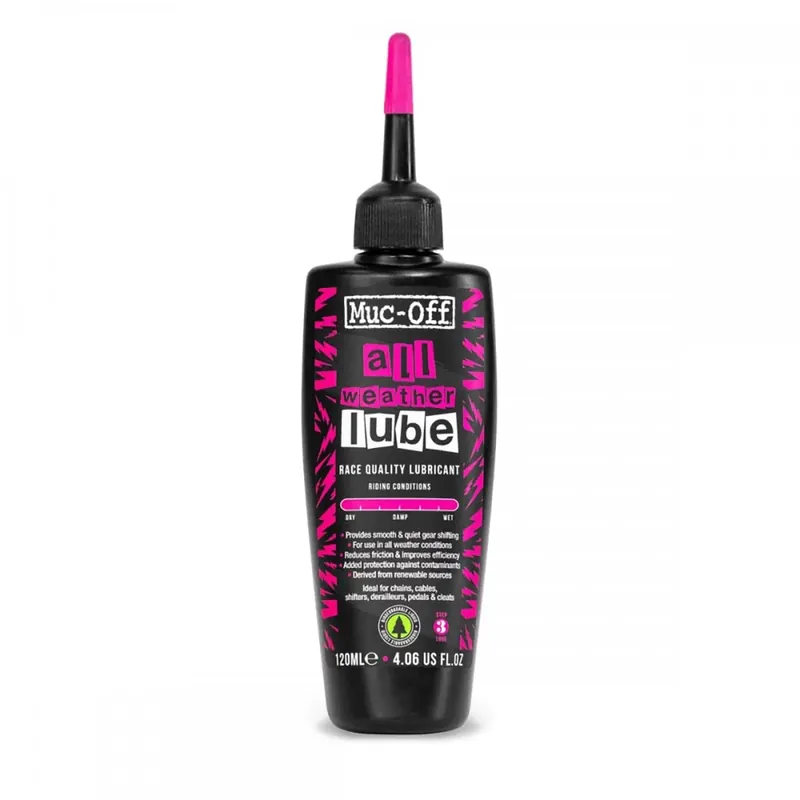 Kaikkiin Olosuhteisiin Tarkoitettu Voiteluaine MUC-OFF ALL WEATHER (120 ml) Ajankohtainen