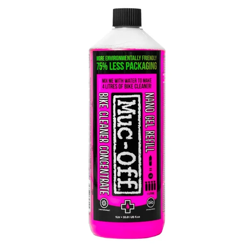 Väkevöity Pyörän Puhdistusaineen Täyttö MUC-OFF NANO GEL CONCENTRATE (1 L 4 L ksi) Paras Hinta