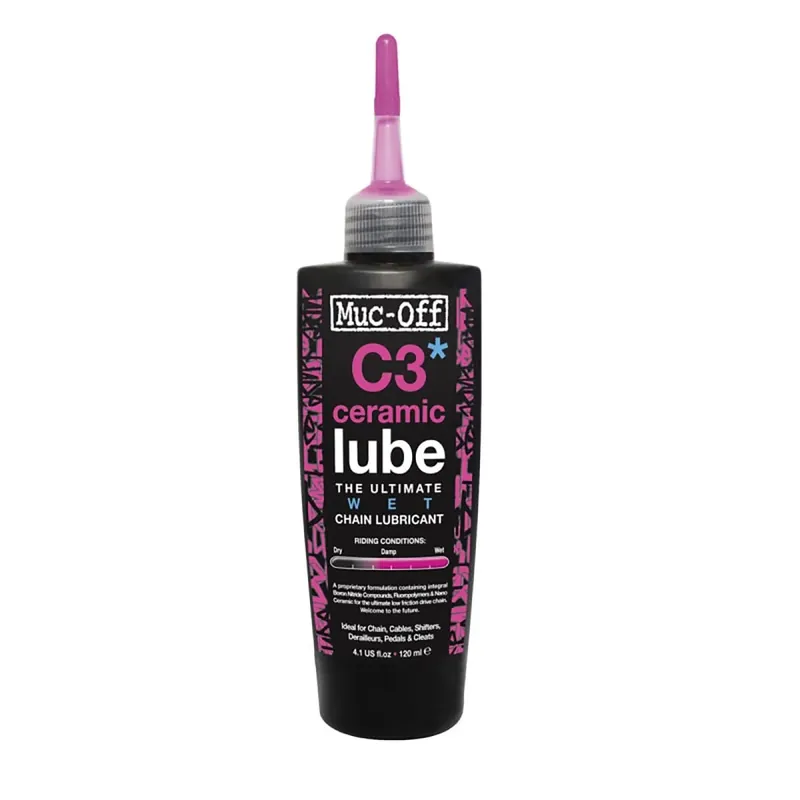 Kuuma Tarjous Keraaminen Voiteluaine Kosteisiin Olosuhteisiin MUC-OFF C3 WET WEATHER (120 ml)