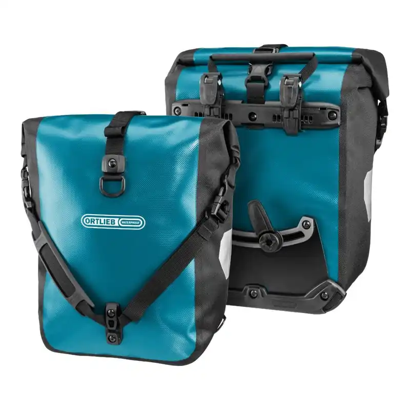 Kuuma Tarjous ORTLIEB SPORT ROLLER 25 L Sininen tavarankuljetinlaukkupari