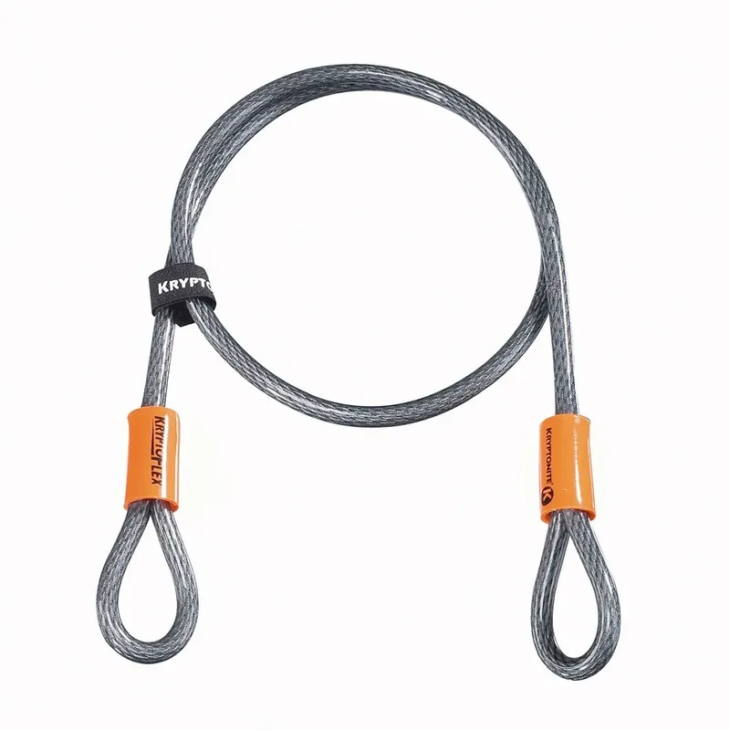 KRYPTONITE KRYPTOFLEX 4Ft LOOPED CABLE -kaapelilukko ilman riippulukkoа Pakollinen (Must-Have)