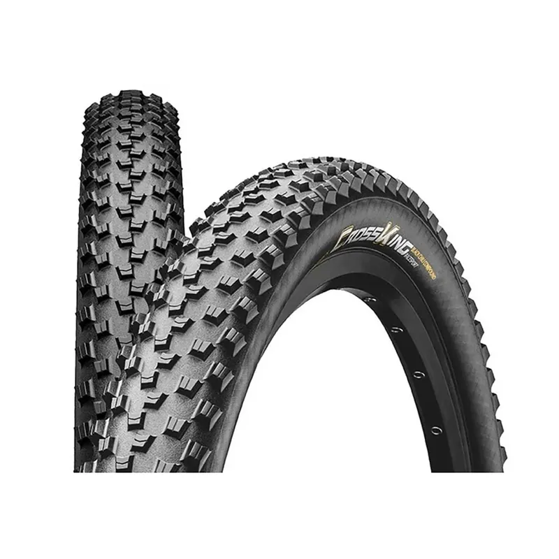 Aito Rengas CONTINENTAL CROSS KING 27.5x2.30 Protection Tubeless Ready Pehmeä Musta
