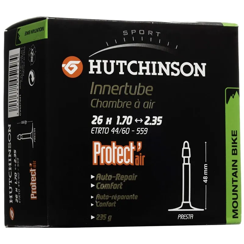 Sisärengas HUTCHINSON PROTECT‘AIR 26x 1.70 - 2.35 Presta 48mm Alkuperäinen
