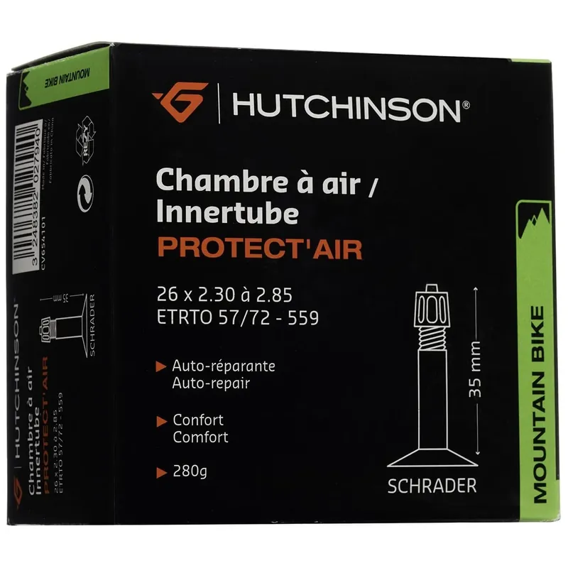 Sisärengas HUTCHINSON PROTECT‘AIR 26x 2.30 - 2.85 Schrader 35mm Alennettu Hinta