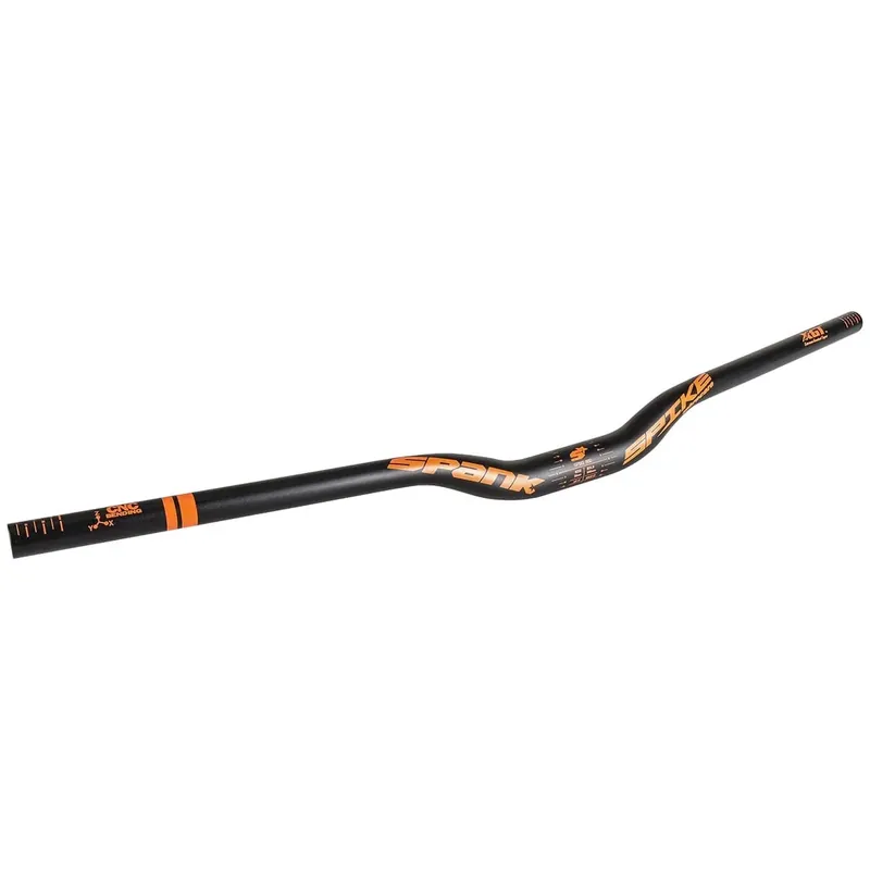 Ohjaustanko SPANK SPIKE 800 VIBROCORE Rise 30mm 800mm oranssi Poisto