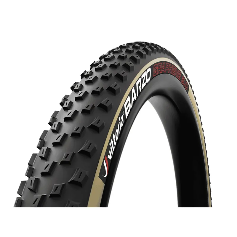 Osta Nyt VITTORIA BARZO XC RACE 29x2.35 4C Graphene 2.0 Tubeless Ready Joustava Musta/Beige -rengas
