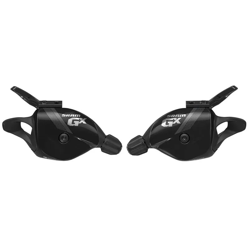 Pari SRAM GX 2x10V Trigger -vaihtajanohjaimia musta Alkuperäinen