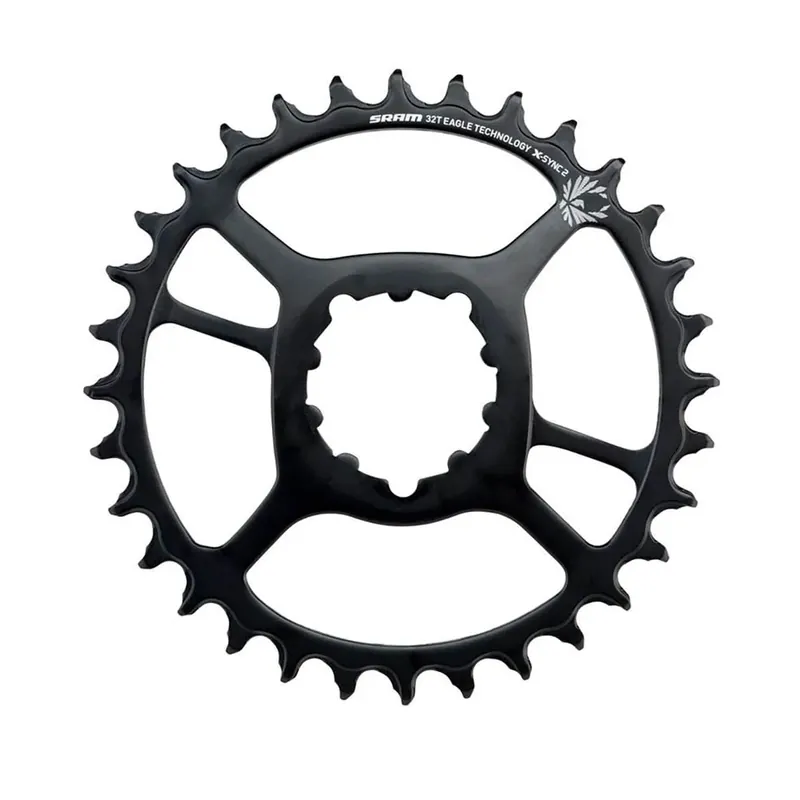 Poisto Yksiketjupyörä SRAM EAGLE X-SYNC 2 12V Direct Mount Offset 6mm Teräs Musta
