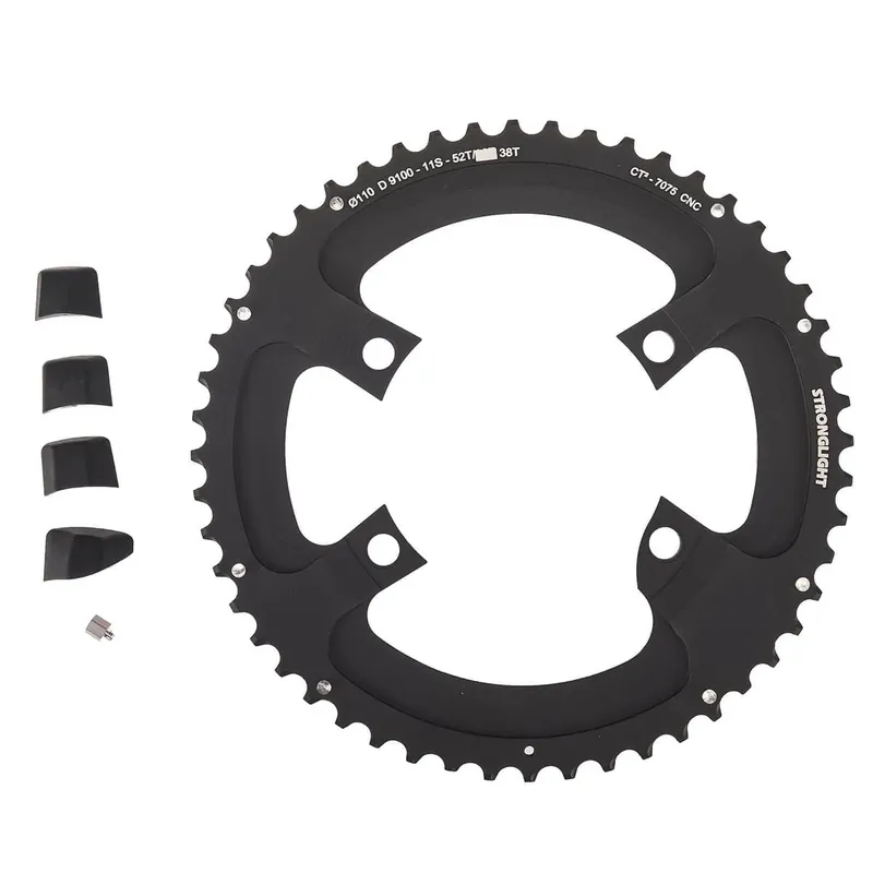 Pikatoimitus Ulkoketjupyörä 11V STRONGLIGHT CT² Shimano Dura-Ace R9100 110mm