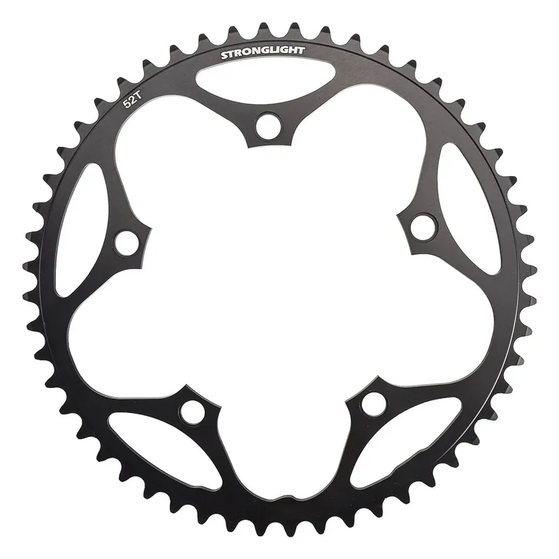 Poisto STRONGLIGHT ALU 5083 Type S 130mm Musta 9/10V ulkoinen ketjupyörä