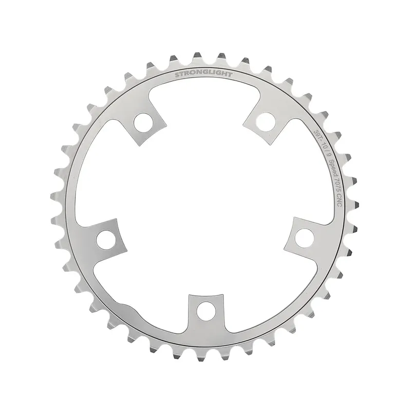 Sisähammaslevy 9/10V STRONGLIGHT ALU 7075 Tyyppi S 110mm Hopea Alennus