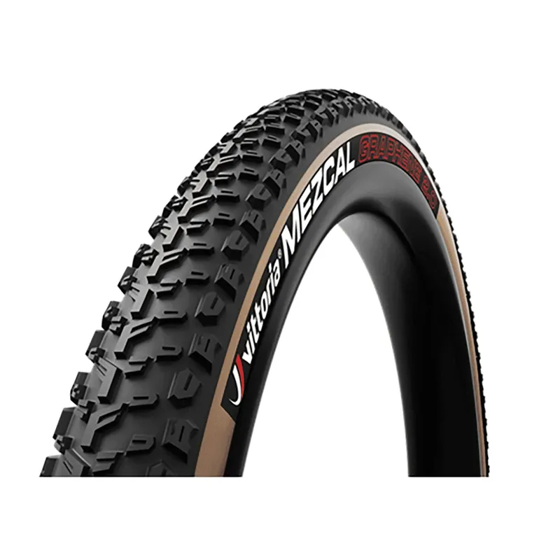 Osta Nyt Rengas VITTORIA MEZCAL XC RACE 29x2.35 4C Graphene 2.0 Tubeless Ready Joustava Musta/Beige