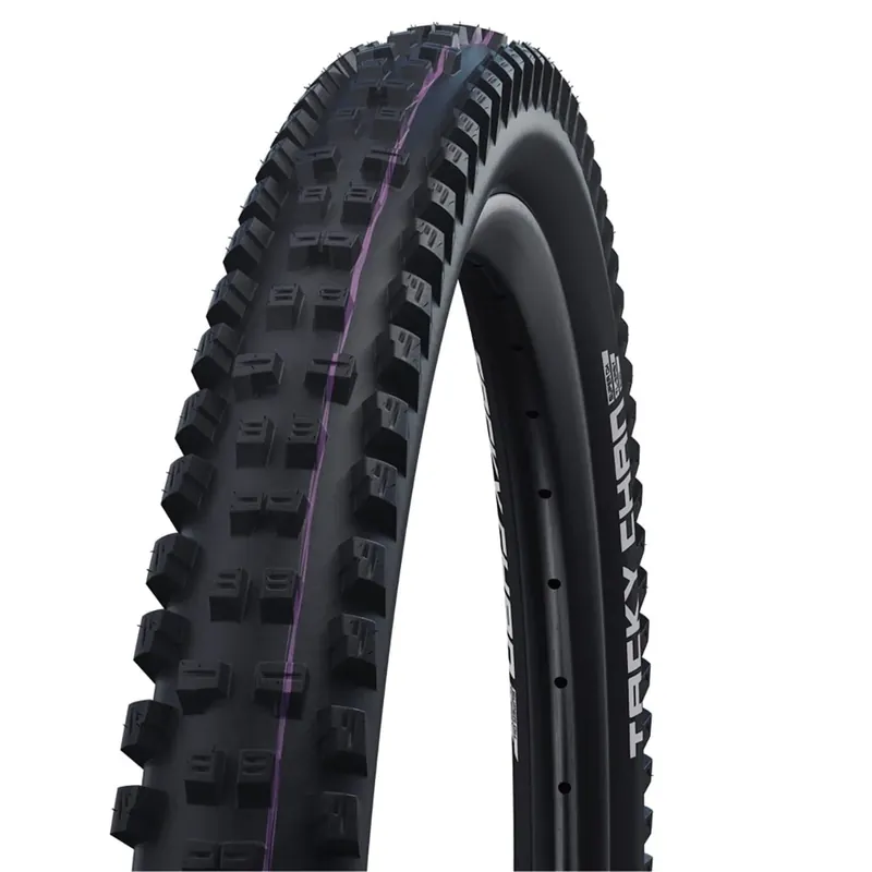 Rengas SCHWALBE TACKY CHAN 27.5x2.40 ADDIX ULTRASOFT SUPERDOWNHILL Tubeless Ready joustava musta Uusi Kokoelma