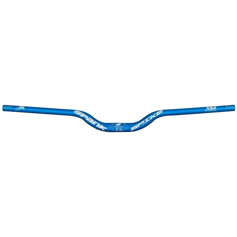 Viikonlopputarjous SPANK SPIKE 800 RACE Rise 50 mm 800 mm sininen ohjaustanko