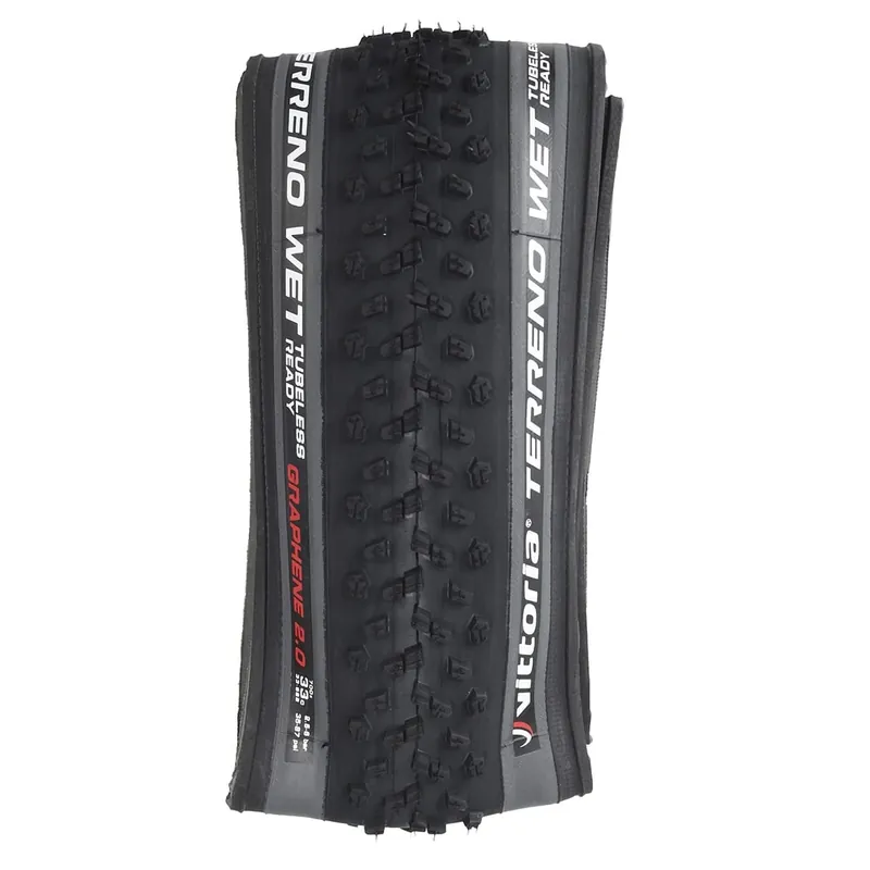 Päivän Tarjous Rengas VITTORIA TERRENO WET CX ENDURANCE Graphene G2.0 700x33c Tubeless Ready Harmaa