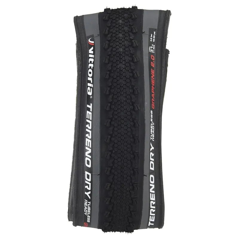 VITTORIA TERRENO DRY CX ENDURANCE Graphene G2.0 700x31c Tubeless Ready -rengas Harmaa Suoraan Valmistajalta