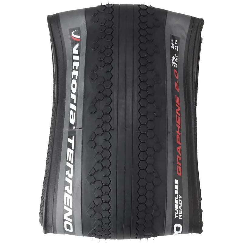 Alkuperäinen VITTORIA TERRENO ZERO GRAVEL ENDURANCE Graphene G2.0 650x47b Tubeless Ready -rengas harmaa