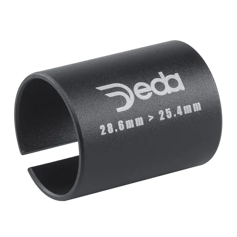 Viimeinen Mahdollisuus DEDA Ahead-set -ohjaustangon kannattimen adapteri 28,6 sta 25,4 mm iin
