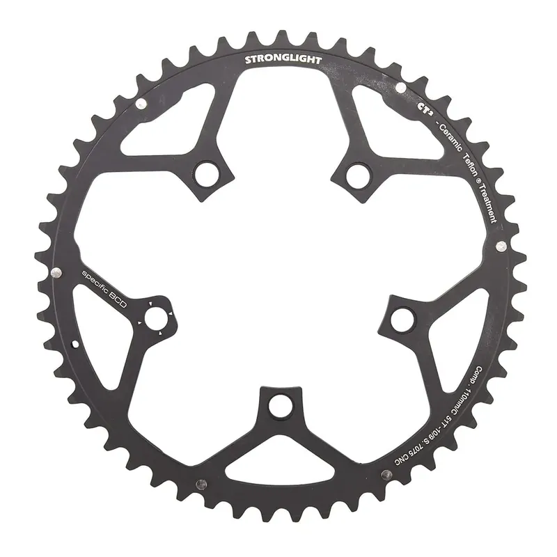 Rajoitettu Tarjous Ulompi ketjupyörä 9/10V STRONGLIGHT CT² Campagnolo Type C 110mm