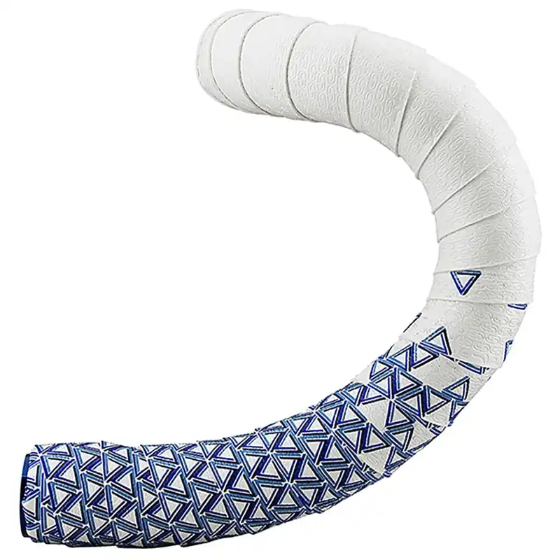 Nopea Toimitus Ohjaustankonauha DEDA LOOP + END-PLUG Valkoinen/Sininen
