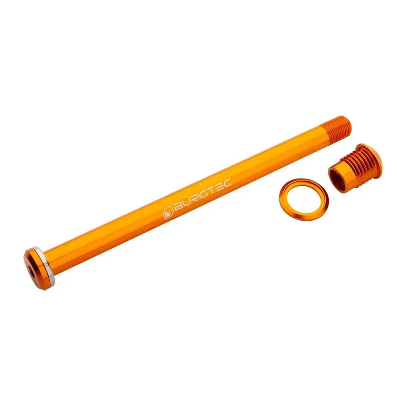 BURGTEC Takapyörän Akseli 173.7mm Santa Cruz -rungoille Oranssi Halpa