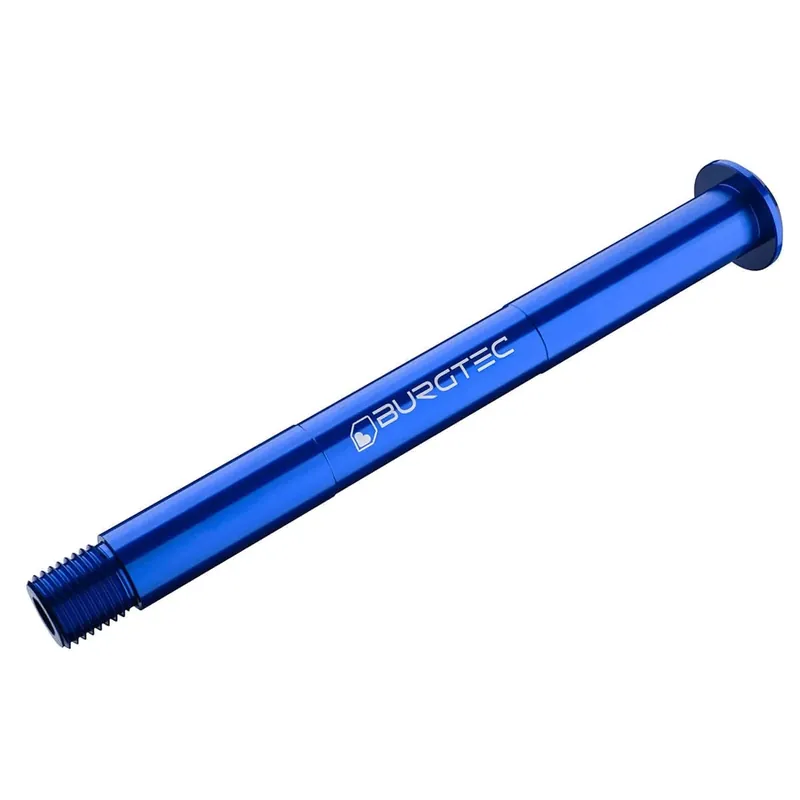 Kuuma Tarjous BURGTEC Etupyörän Akseli FOX-haarukalle 15x110 mm Boost Ennen 2021 Sininen