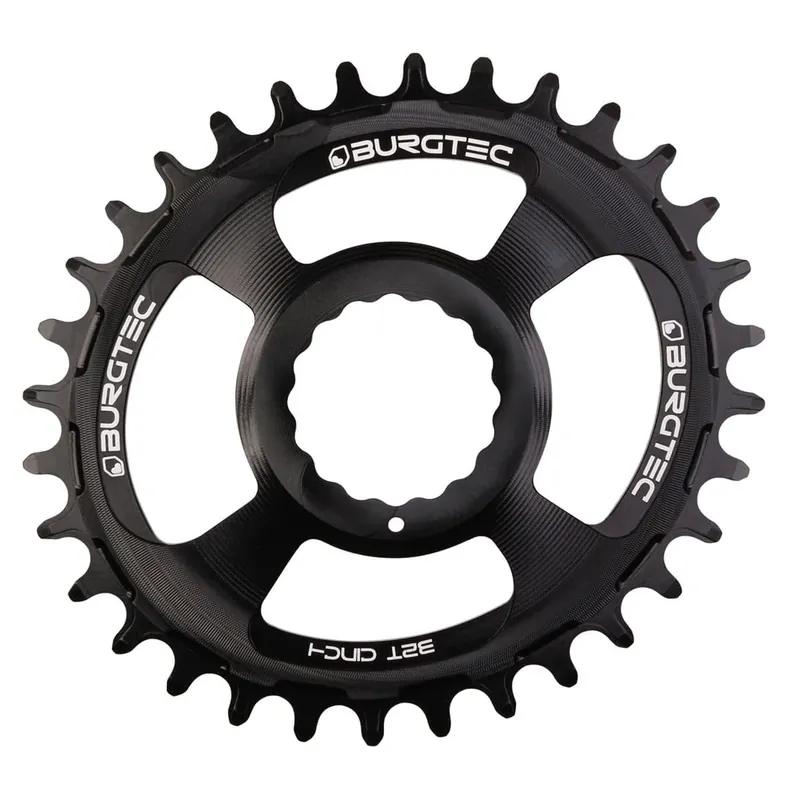 Tukkuhinta Ketjupyörä Mono BURGTEC THICK THIN OVAL RaceFace Cinch 10/11/12V Direct Mount Narrow Wide Musta