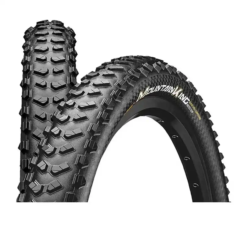 Erikoistarjous Rengas CONTINENTAL MOUNTAIN KING 27.5x2.80 ProTection Tubeless Ready Joustava Musta