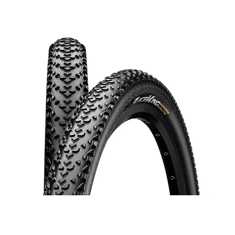 Asiakkaiden Suosikki Rengas CONTINENTAL RACE KING 26x2.20 ProTection Tubeless Ready Joustava Musta
