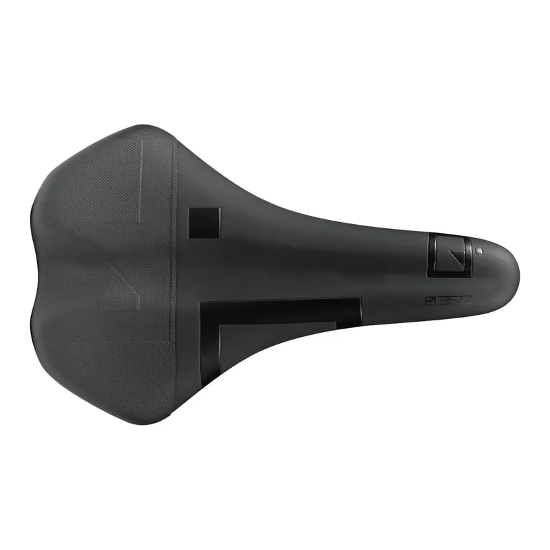 Turvallinen Maksu PROLOGO E-BIKE PROXIM W350 155 CrMo-kiskot -satula Musta