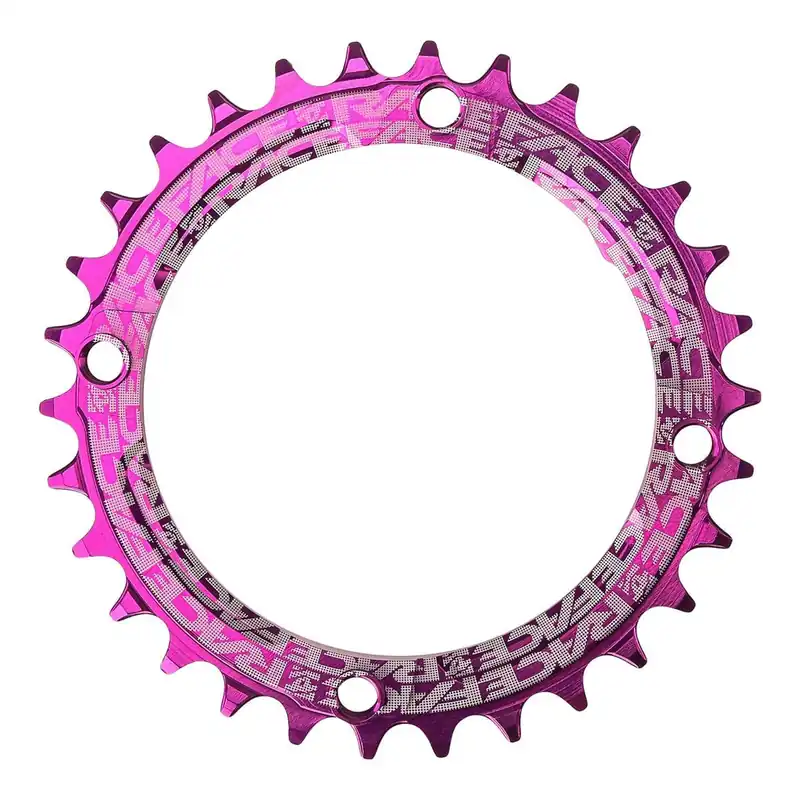 Yksittäinen ketjupyörä RACE FACE NARROW WIDE 9/10/11/12V 4 Reikää 104mm Violetti Kampanjahinta