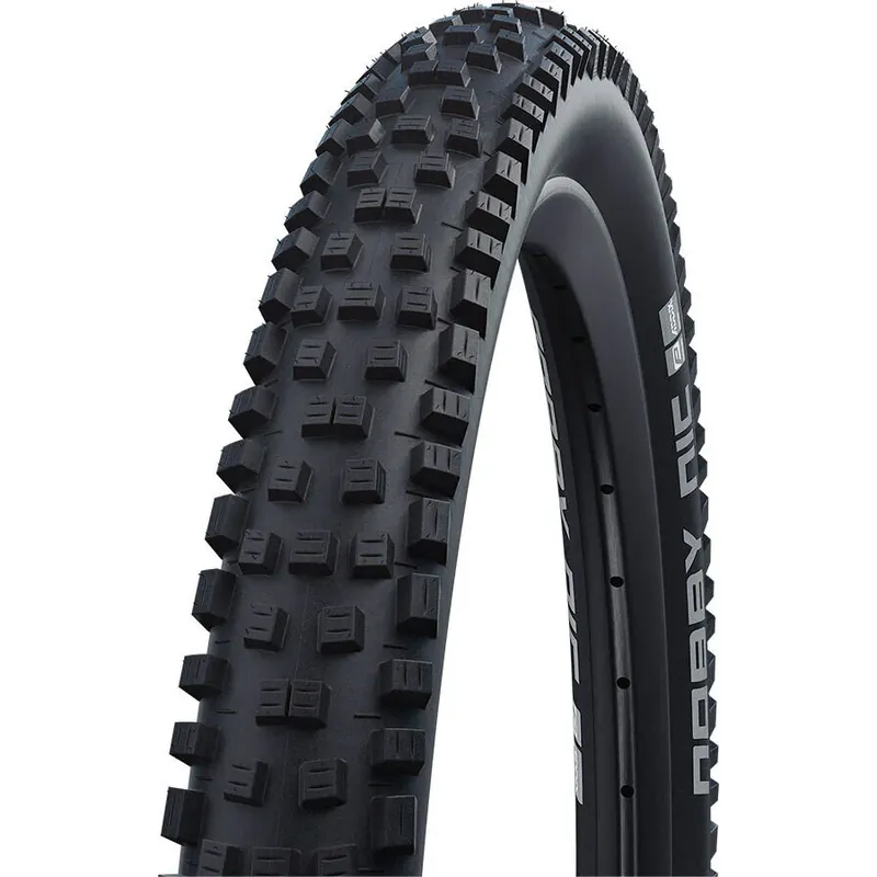 Rengas SCHWALBE NOBBY NIC 27.5X2.40 ADDIX PERFORMANCE Tubetype Souple Musta Edullinen