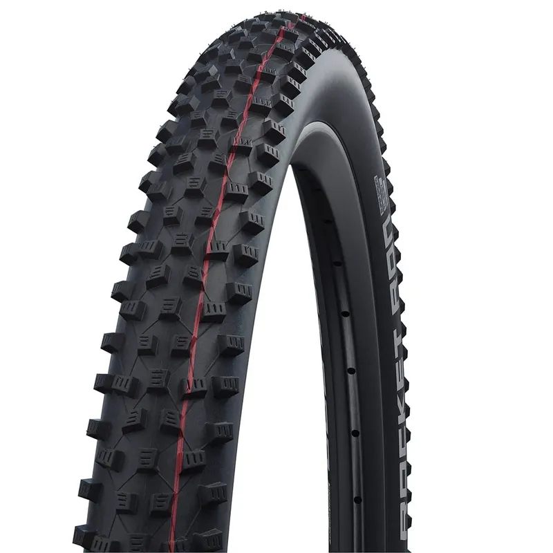 Bestseller Rengas SCHWALBE ROCKET RON 26X2.35 ADDIX SPEED SUPERRACE Tubeless Ready Joustava Musta