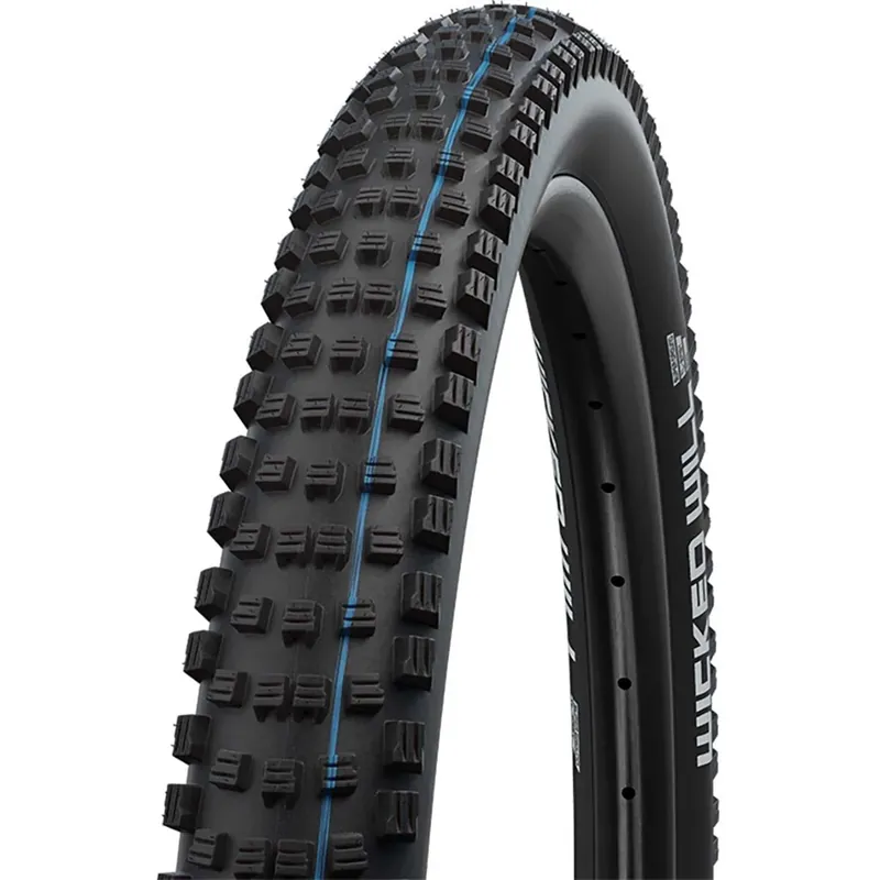 Alennus Rengas SCHWALBE WICKED WILL 27.5x2.25 ADDIX SPEEDGRIP SUPERGROUND Tubeless Souple Musta